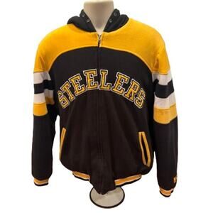 NFL Pittsburgh Steelers Hooded Jacket - Size Medium